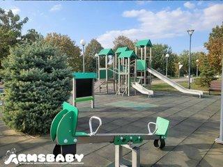 Реализация современной детской площадки «под ключ» в поселке Целина