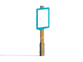 Ограждения, информационные стенды, велопарковки, cтолики