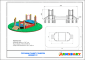 Тех. паспорт Песочница стандарт с пандусом