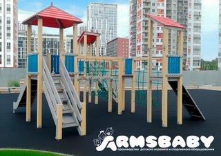 Детские игровые комплексы для ЖК под ключ