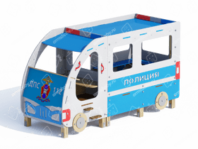 Домик «Автобус ДПС»
