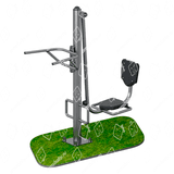 Жим ногами + брусья Жим ногами + брусья