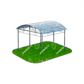 Теневой навес на 6 тренажеров Теневой навес на 6 тренажеров