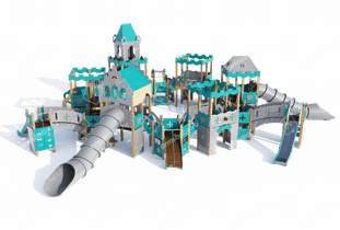 Детский игровой комплекс "Бастион" Детский игровой комплекс "Бастион"