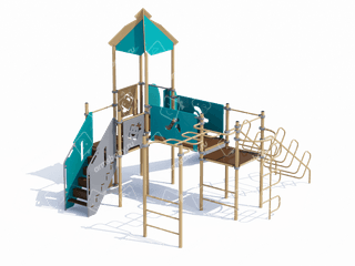 Детский игровой комплекс «Дворик» Детский игровой комплекс «Дворик»