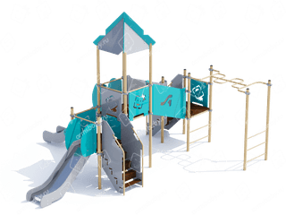 Детский игровой комплекс «Городок» Детский игровой комплекс «Городок»