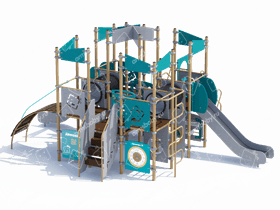 Детский игровой комплекс «Геометрия» Детский игровой комплекс «Геометрия»