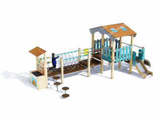 Детский игровой комплекс «Летний дом» Детский игровой комплекс «Летний дом»