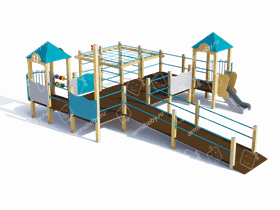 Детский игровой комплекс «Станция» Детский игровой комплекс «Станция»