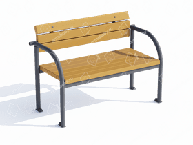 Диван парковый «Аллея» Диван парковый «Аллея»