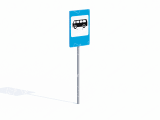 Дорожный знак «Автобусная остановка» Дорожный знак «Автобусная остановка»