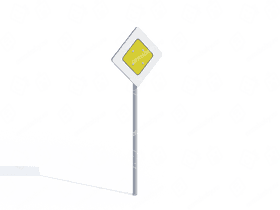 Дорожный знак «Главная дорога» Дорожный знак «Главная дорога»