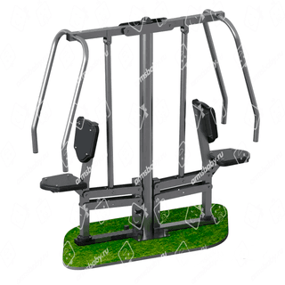 Горизонтальный жим (двойной) Горизонтальный жим (двойной)