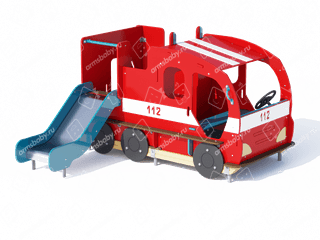Горка «Пожарная машина» Горка «Пожарная машина»