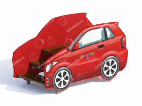 Игровая Панель «Машинка Жук» Игровая Панель «Машинка Жук»