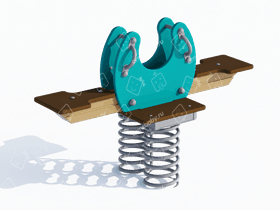 Качалка на пружине «Аэро» Качалка на пружине «Аэро»