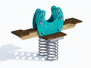 Качалка на пружине «Аэро» Качалка на пружине «Аэро»