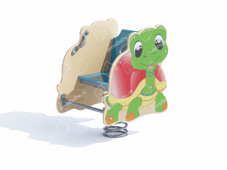 Качалка на пружине «Черепаха» Качалка на пружине «Черепаха»