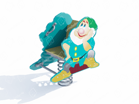 Качалка на пружине «Гном» Качалка на пружине «Гном»