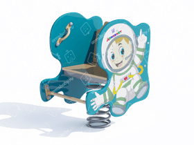 Качалка на пружине «Космонавт» Качалка на пружине «Космонавт»
