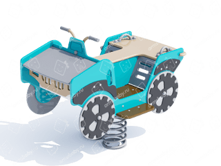 Качалка на пружине «Квадроцикл» Качалка на пружине «Квадроцикл»