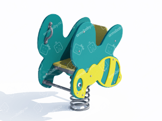 Качалка на пружине «Пчела» Качалка на пружине «Пчела»