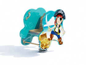 Качалка на пружине «Пират» Качалка на пружине «Пират»