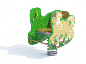 Качалка на пружине «Пони» Качалка на пружине «Пони»