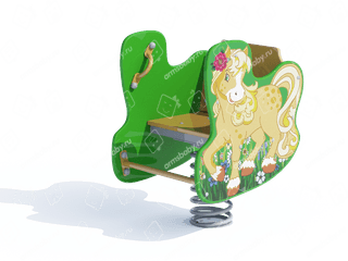 Качалка на пружине «Пони» Качалка на пружине «Пони»