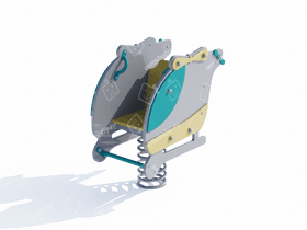 Качалка на пружине «Вертолет» Качалка на пружине «Вертолет»