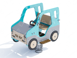 Качалка на пружине «Внедорожник» Качалка на пружине «Внедорожник»