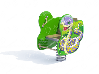 Качалка на пружине «Змея» Качалка на пружине «Змея»