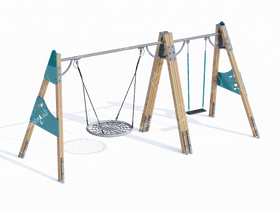 Качели двухсекционные Качели двухсекционные