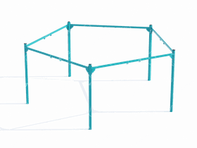Качели «Пятигранник» Качели «Пятигранник»
