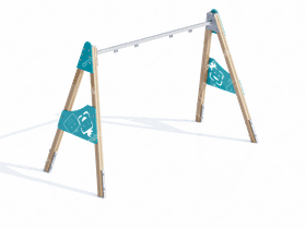 Качели «Трапеция двойная» Качели «Трапеция двойная»