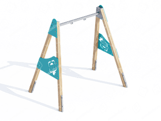 Качели «Трапеция одинарная» Качели «Трапеция одинарная»