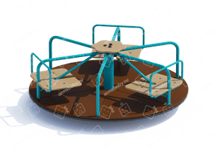 Карусель «Стандарт с рулем» Карусель «Стандарт с рулем»