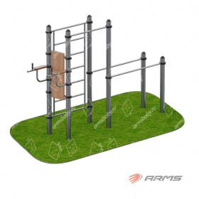 Комплекс снарядов – турник, брусья, вертикальный пресс, шведская стенка Комплекс снарядов – турник, брусья, вертикальный пресс, шведская стенка