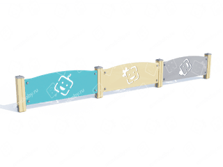 Ограждение детское сплошное Ограждение детское сплошное