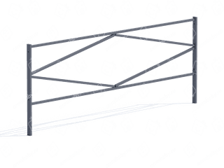 Ограждение газонное «Ромб» Ограждение газонное «Ромб»