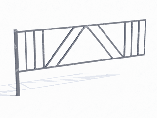 Ограждение газонное «Треугольники» Ограждение газонное «Треугольники»