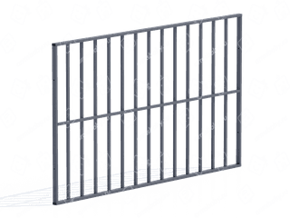 Ограждение газонное «Жалюзи» Ограждение газонное «Жалюзи»