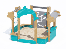 Песочница «Лагуна» Песочница «Лагуна»