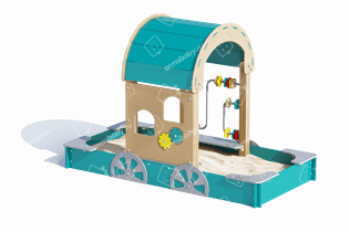 Песочница «Вагончик» Песочница «Вагончик»