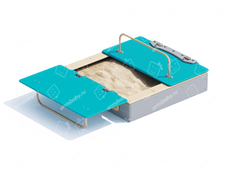 Песочница с крышкой Песочница с крышкой