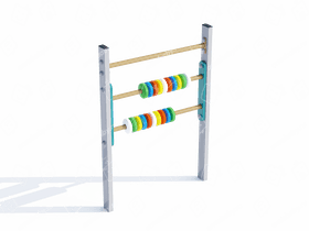 Счеты на металлических ножках Счеты на металлических ножках