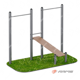 Скамья для пресса с турником (эконом) Скамья для пресса с турником (эконом)