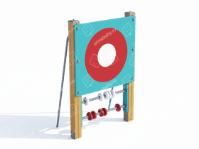 Стенка для метания со счетами Стенка для метания со счетами